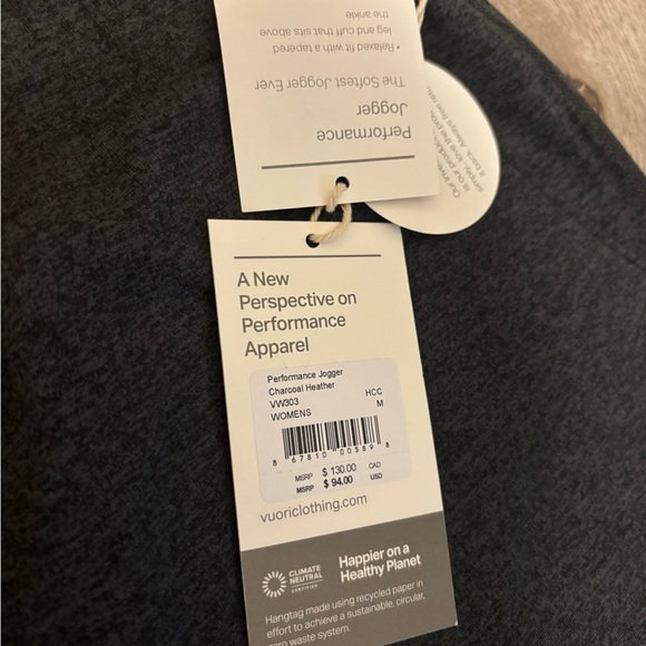 NWT Vuori Jogger Pants - Picture 7 of 10